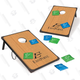 A set of cornhole boards